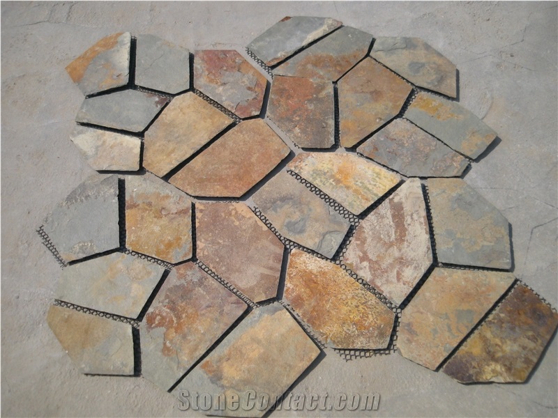 New Style Nature Slate Cultured Stone For Watering Wall