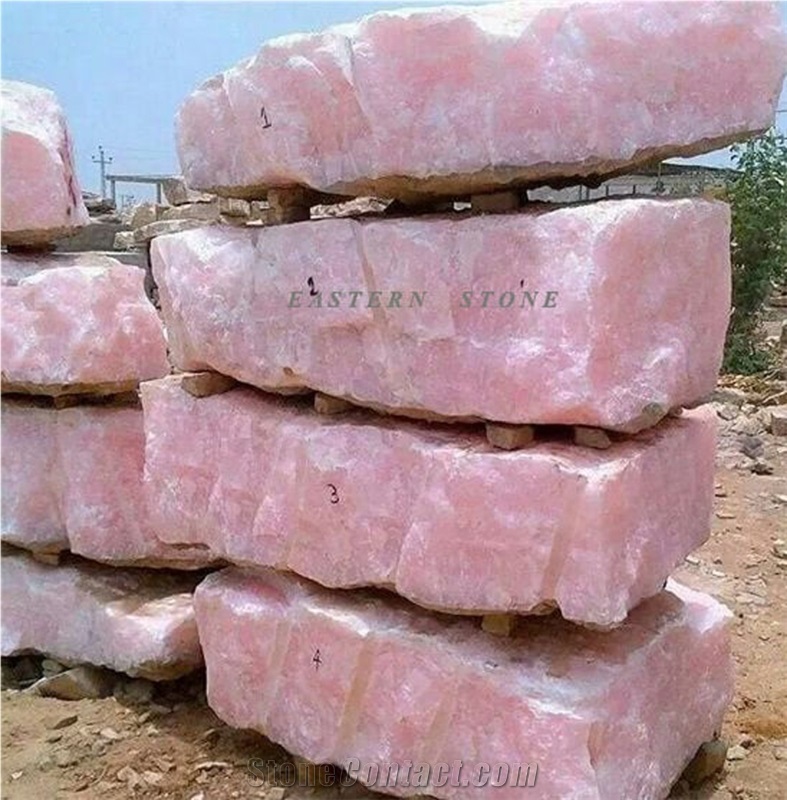 Pakistan Pink Onyx Blocks