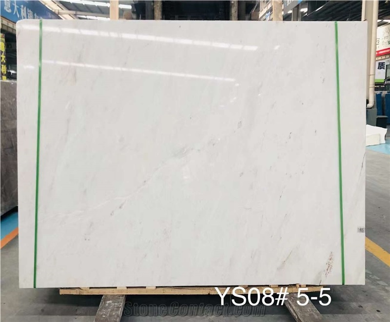 Ariston White Marble Grade A Slabs Polished Surface