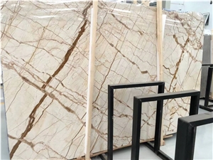 Big Roots Sofitel Gold Marble Slab