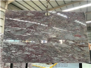 Purple Lilac Rose Rosa Marble Interior Decoration Slab Tile