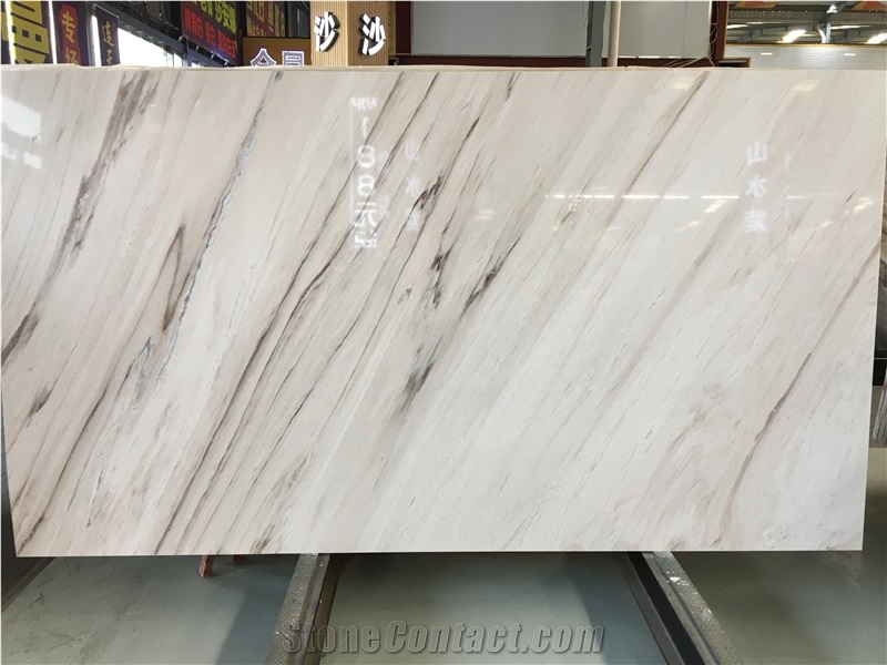 Open Book Italy Palissandro Bianco White Marble For Wall