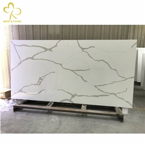 Quartz Slab White Quartz Stone Engineered Quartz Slab