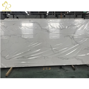 Quartz Tile Calacatta Big Size Marble Quartz Stone Slab