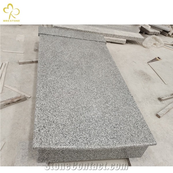 New G623 Grey Granite Tombstone