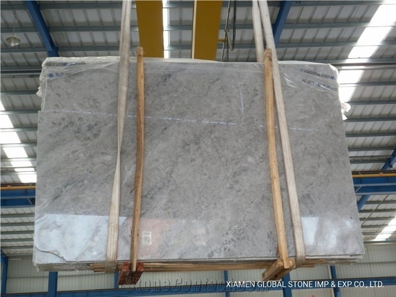 Polished Cut To Size Natural China Abba Grey Marble Slabs