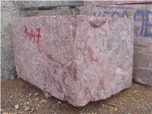 Sivas Cherry Marble Blocks, Red Marble Blocks