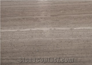 Grey Wood Grain China Marble Slabs