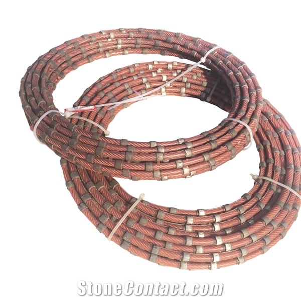 Diamond Wire Saw Rope For Marble Profiling 8.8Mm