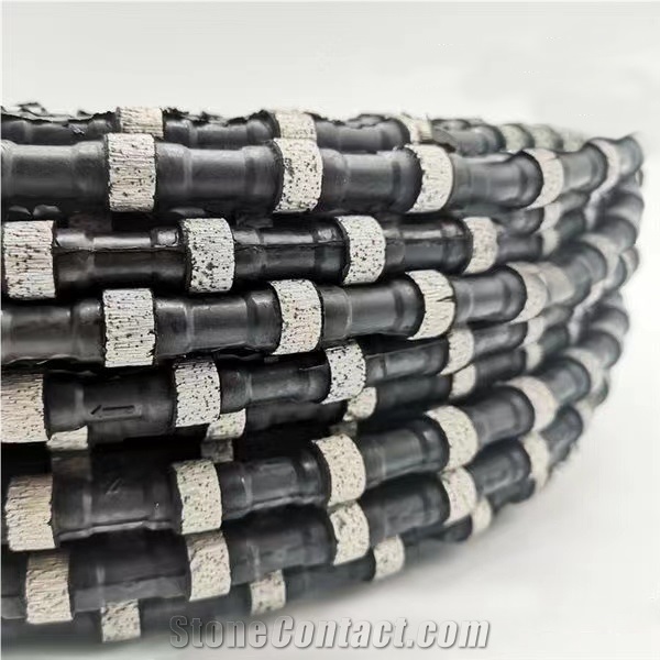 Diamond Wire Saw Rope For Marble Quarrying 11.5Mm