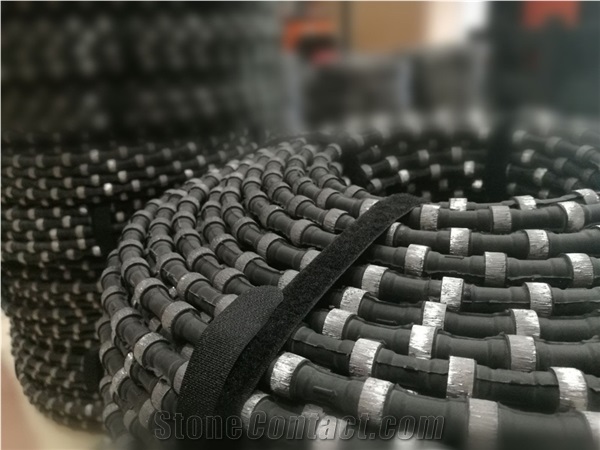 Diamond Wire Saw Rope For Marble Quarrying 11.5Mm