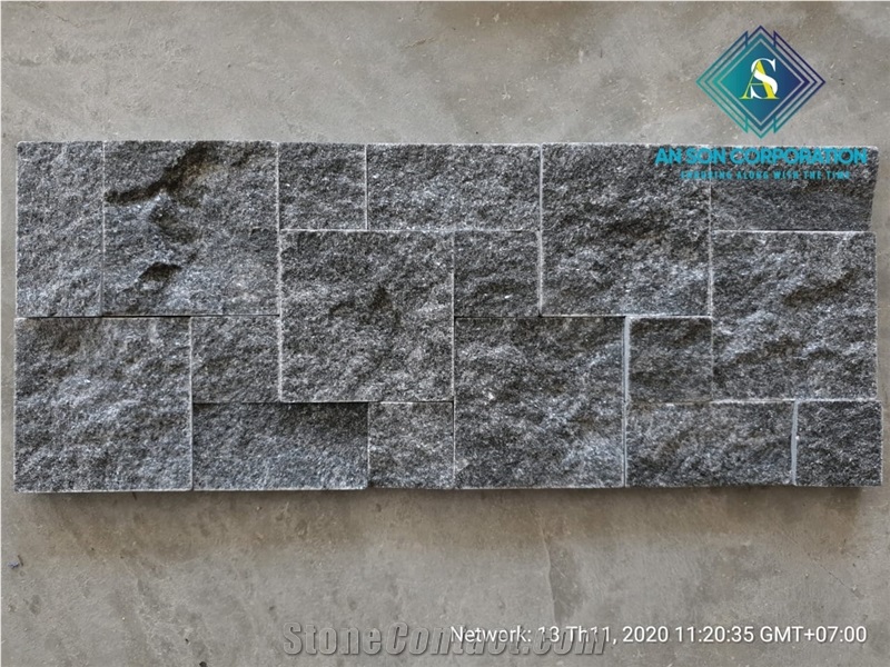 Black Marble Stone Veneer For Wall Cladding