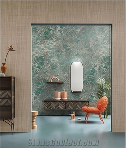 Amazon Green Wall Cladding Background Porcelain Tile