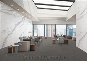 White Large Format Porcelain Background Wall Tile