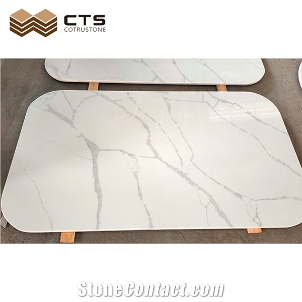 Artificial Quartz Customize Dinning Table Round Table