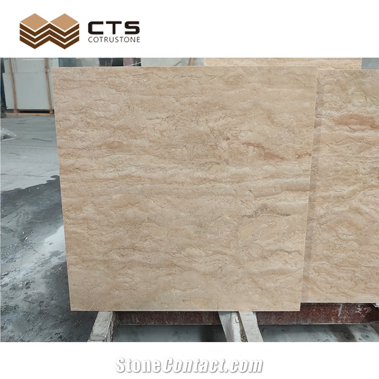Cream Travertine House Floor Wall Tiles Cheap Price Selected