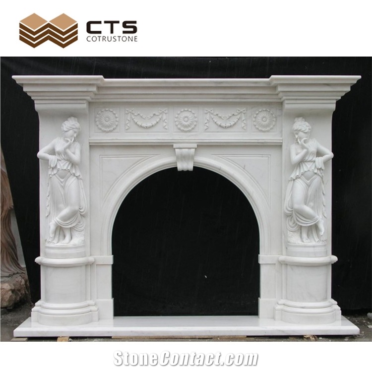 Custom Sculptured Fireplace Stock Promotion Cheap Selected