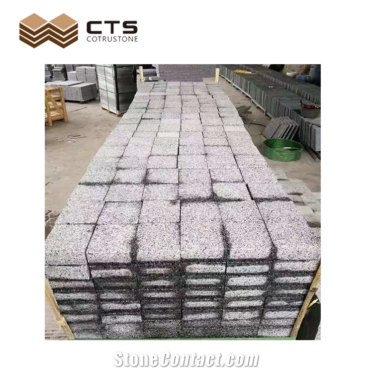 G654 Flamed Cheap Good Quality Paving Stone Granite Outdoor