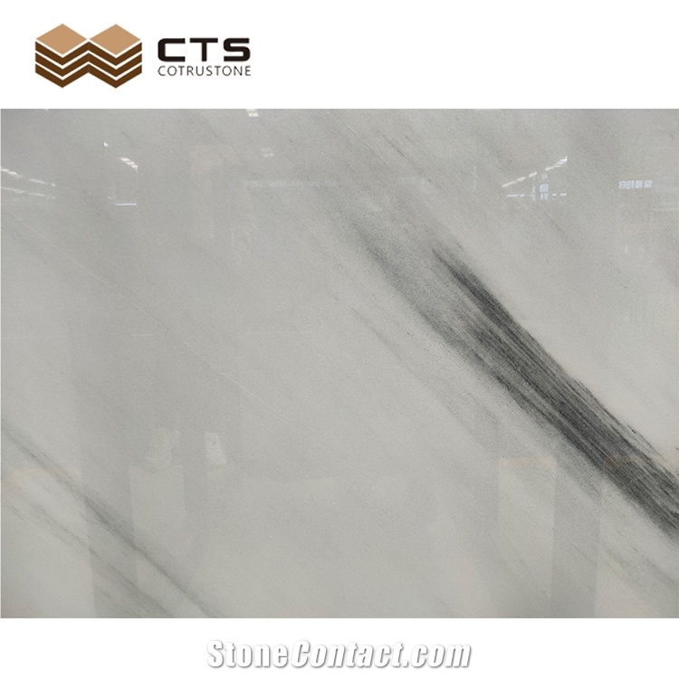 Glossiness High Quality White Victoria Marble Slab Wall Tile