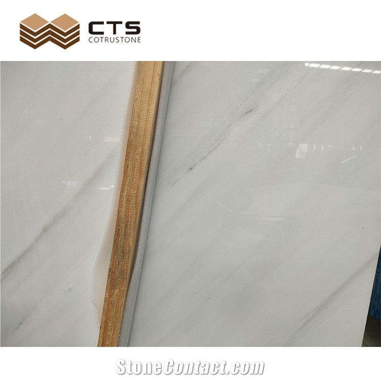 Glossiness High Quality White Victoria Marble Slab Wall Tile