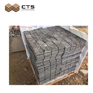 Grey Andesite Cube Rectangle Cobblestone Paver