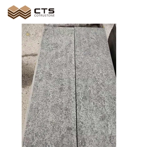 Grey Shell Limestone Slab Outdoor Floor Design