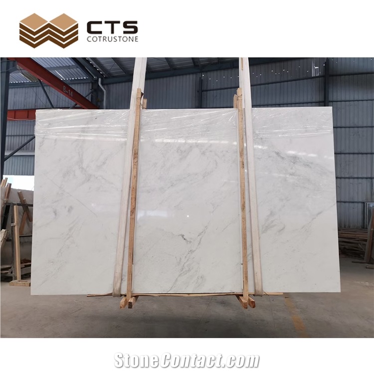 Manufacturer Price Greece Branco Volakas White Marble Slabs