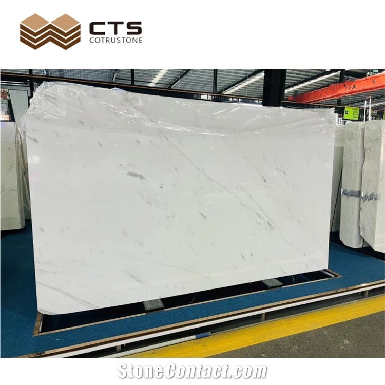 Pacific Warm White Marble Slabs Tiles Home Wall Decor