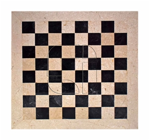 Black & Botichinno Marble Rustic Series Chess Set