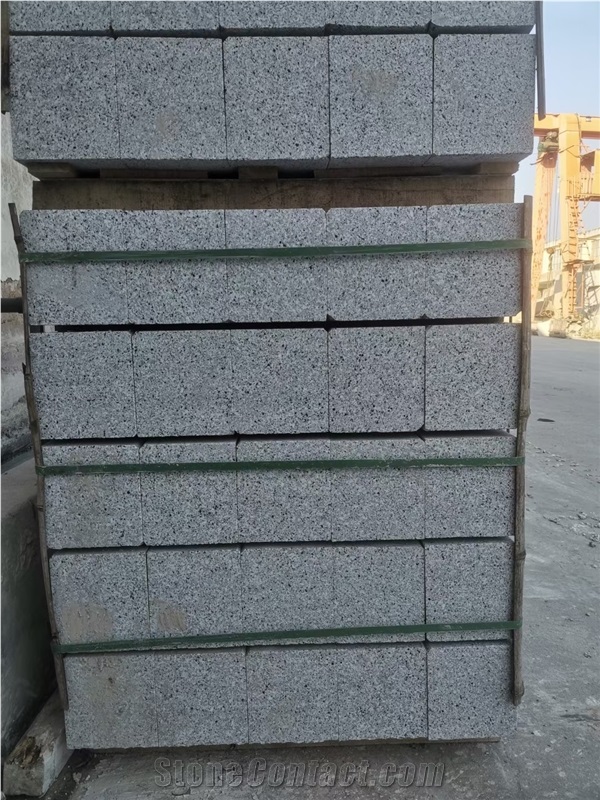 Grey Granite G603 Boundary Stone Sawn Cut