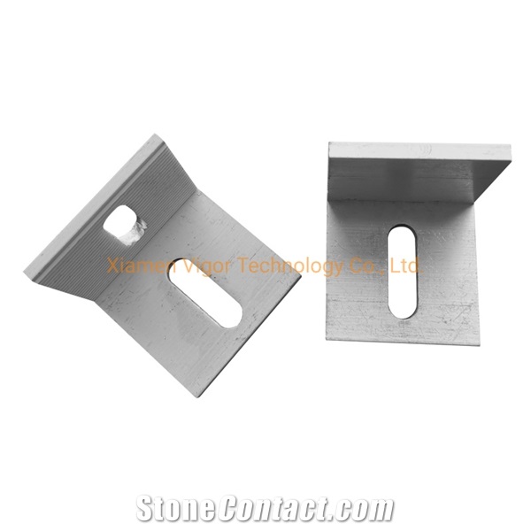 Aluminium Bracket L Angle For Stone Mounting