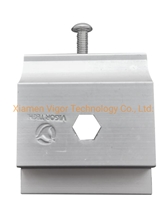 Aluminium Dry Hanging Bracket Stone Lifting Clamps