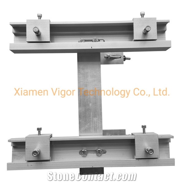 Aluminium Mounting System Stone Attachments For Tile