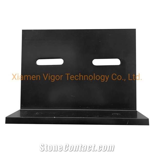Black Anodized Aluminum Bracket For Panel Support System