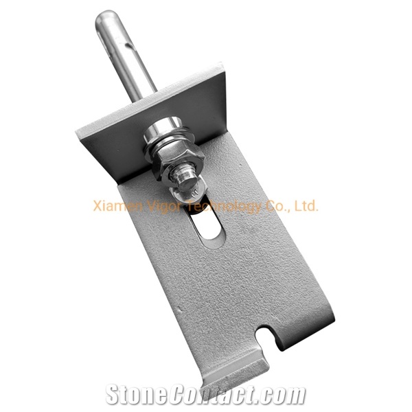 Curtain Wall Accessories Mounting Bracket Stone Fastener