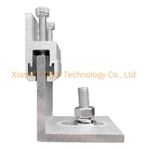 H Type Aluminium Bracket Curtain Wall Hardware