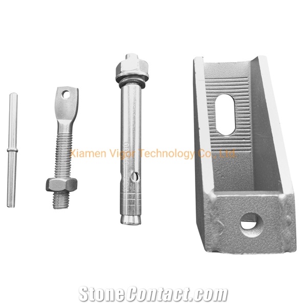 SS Flat Head Bolt Extension Arm For Marble Fixing System