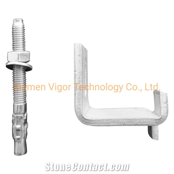 Stainless Steel Through Bolt Wedge Anchor For Fixing System