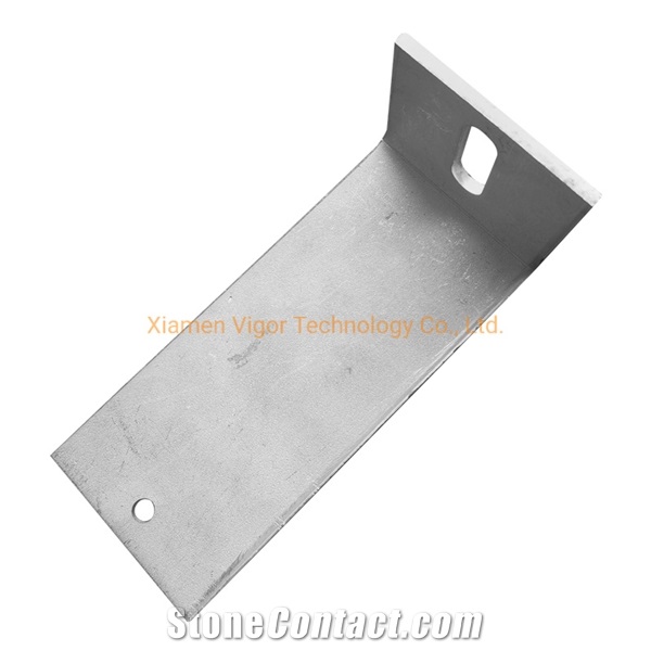 Stone Facade System Wall Angle L Bracket For Wall Cladding