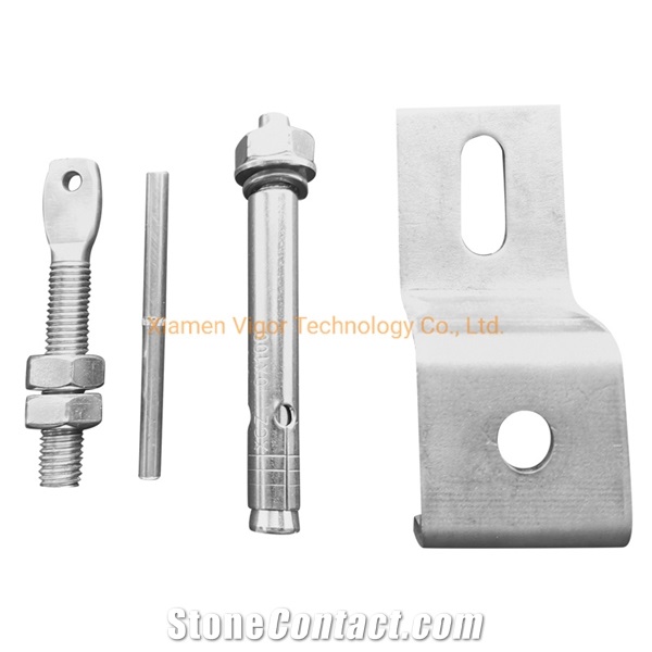 Stone Fixing Anchor Spade Bolt For Curtain Wall Cladding