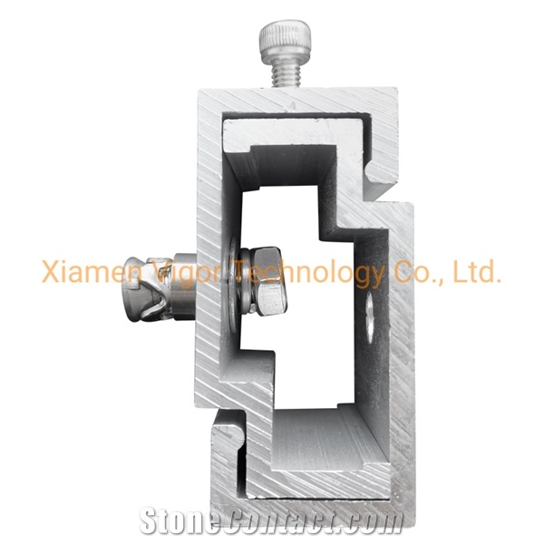 Undercut Anchor For Stone Tiles And Ceramic Panels Curtain