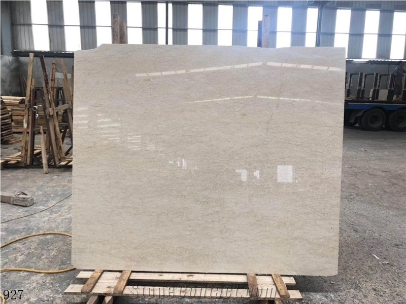 Egypt Megita Beige Marble Slab Tile In China Stone Market