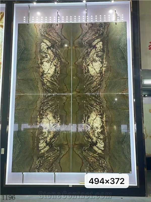 Gaultier Quartzite Verde Green Slab In China Stone Market