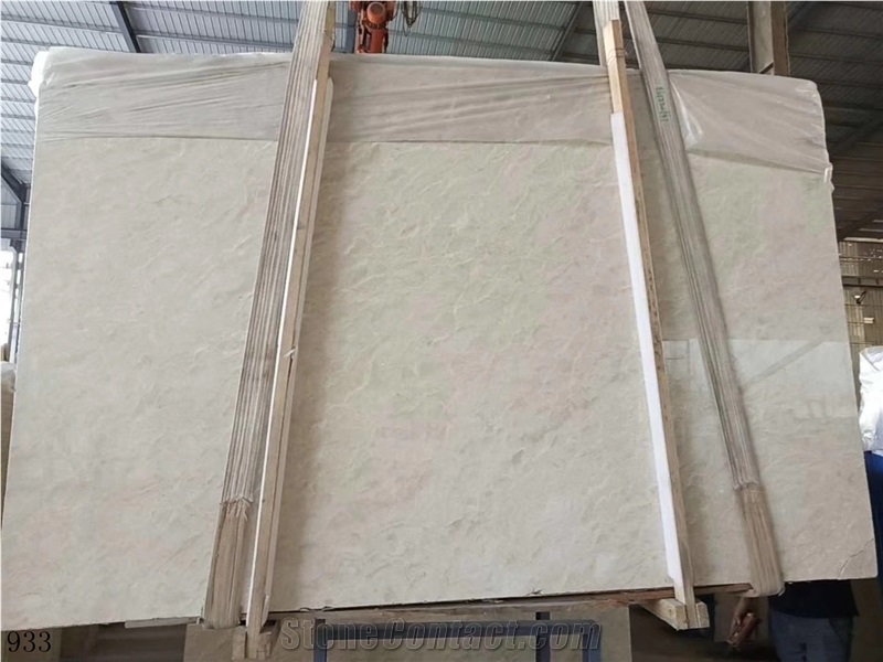 Malaysia Landy Beige Marble Randy Botticino Slab Wall Tile