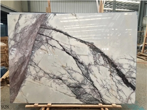 Turkey Incense Plum Marble Lilac Chanel Slab Wall Tile
