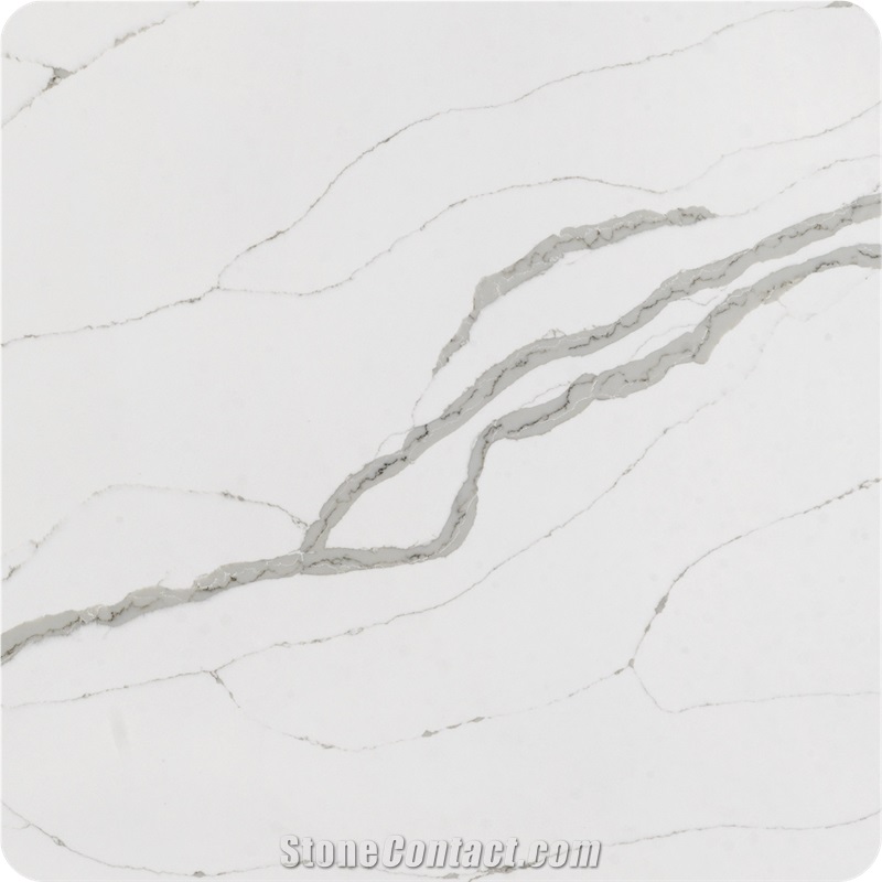 Mystery Artificial Quartz Stone For Countertops Table Tops