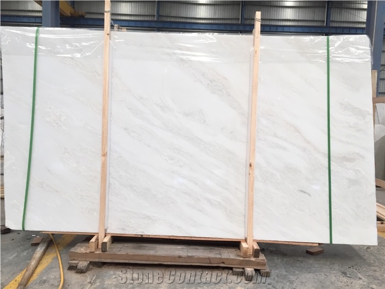 High Quality 2Cm White Marble Big Slab Tile