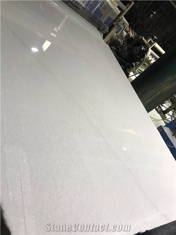 High Quality Natural Vietnam Crystal White Marble Stone
