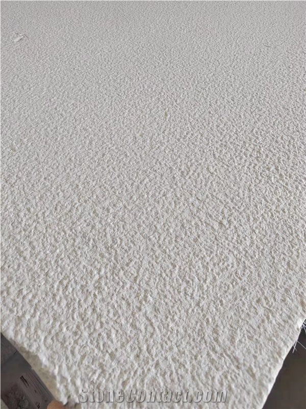 Caliza Capri Comercial White Limestone Slabs Tiles