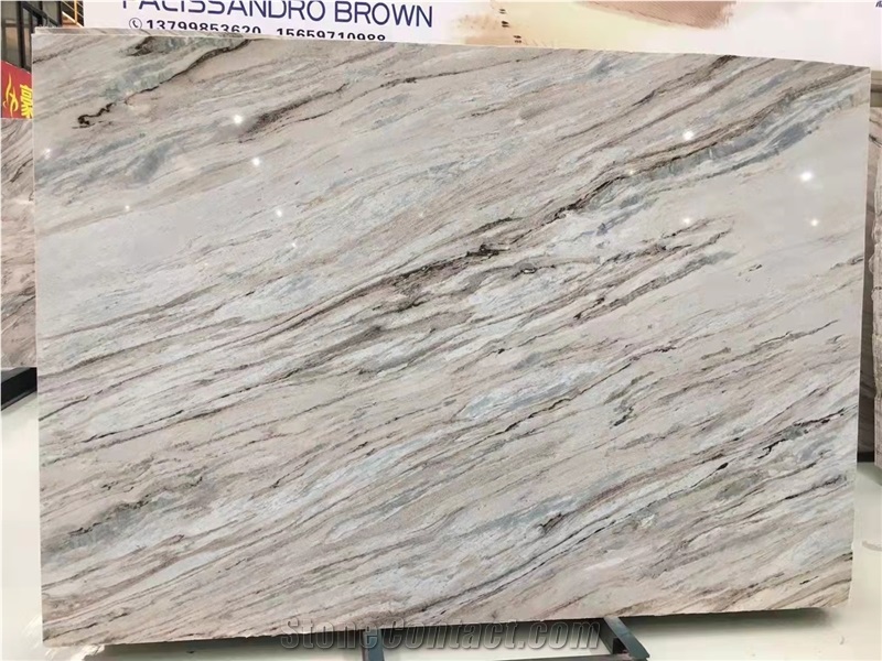 Coffee Brown Palissandro Marble Slabs, Sand Marble Tiles